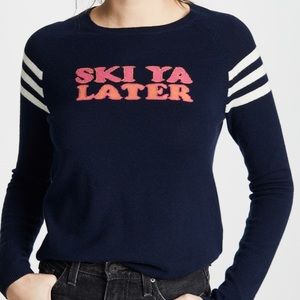 Chinti & Parker cashmere Ski Ya Later sweater